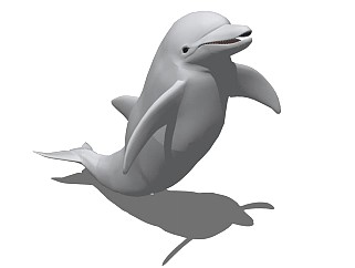 精品<em>动物</em>模型海豚(2)
